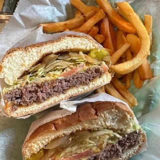 Delite Double Cheesy Burger