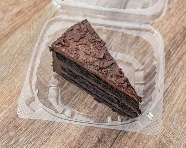 Slice of Chocolate Cake.